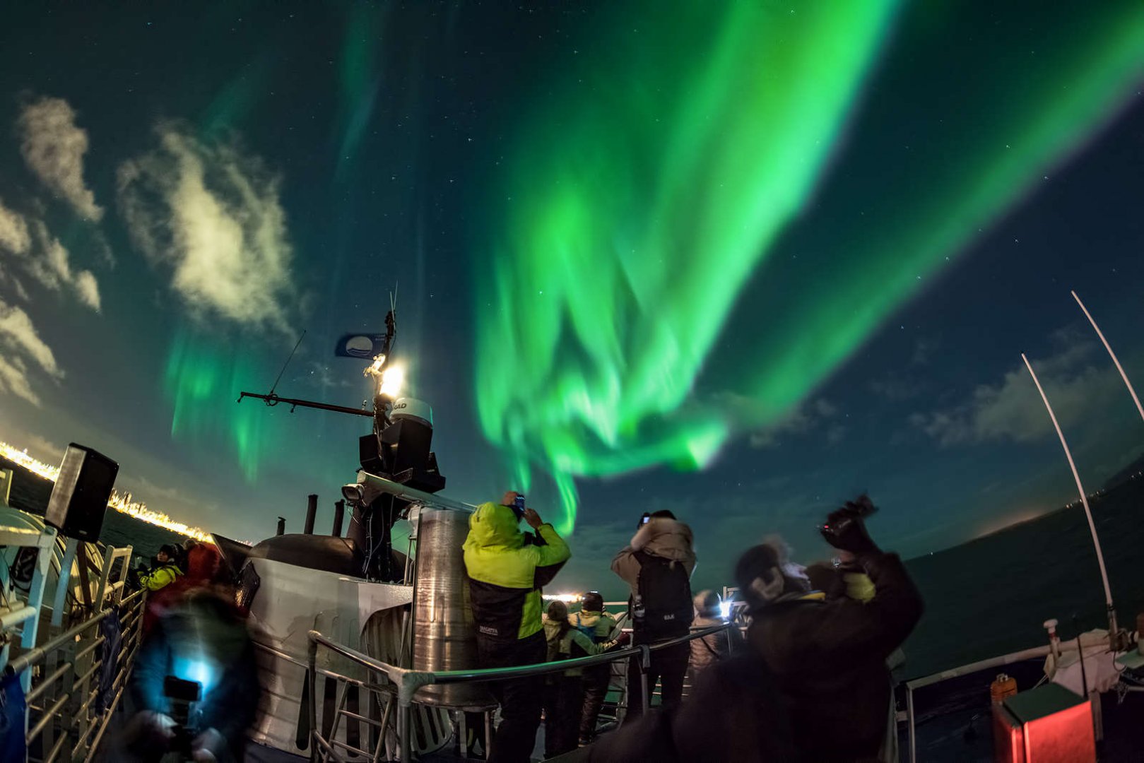 Aurora boreale in Islanda