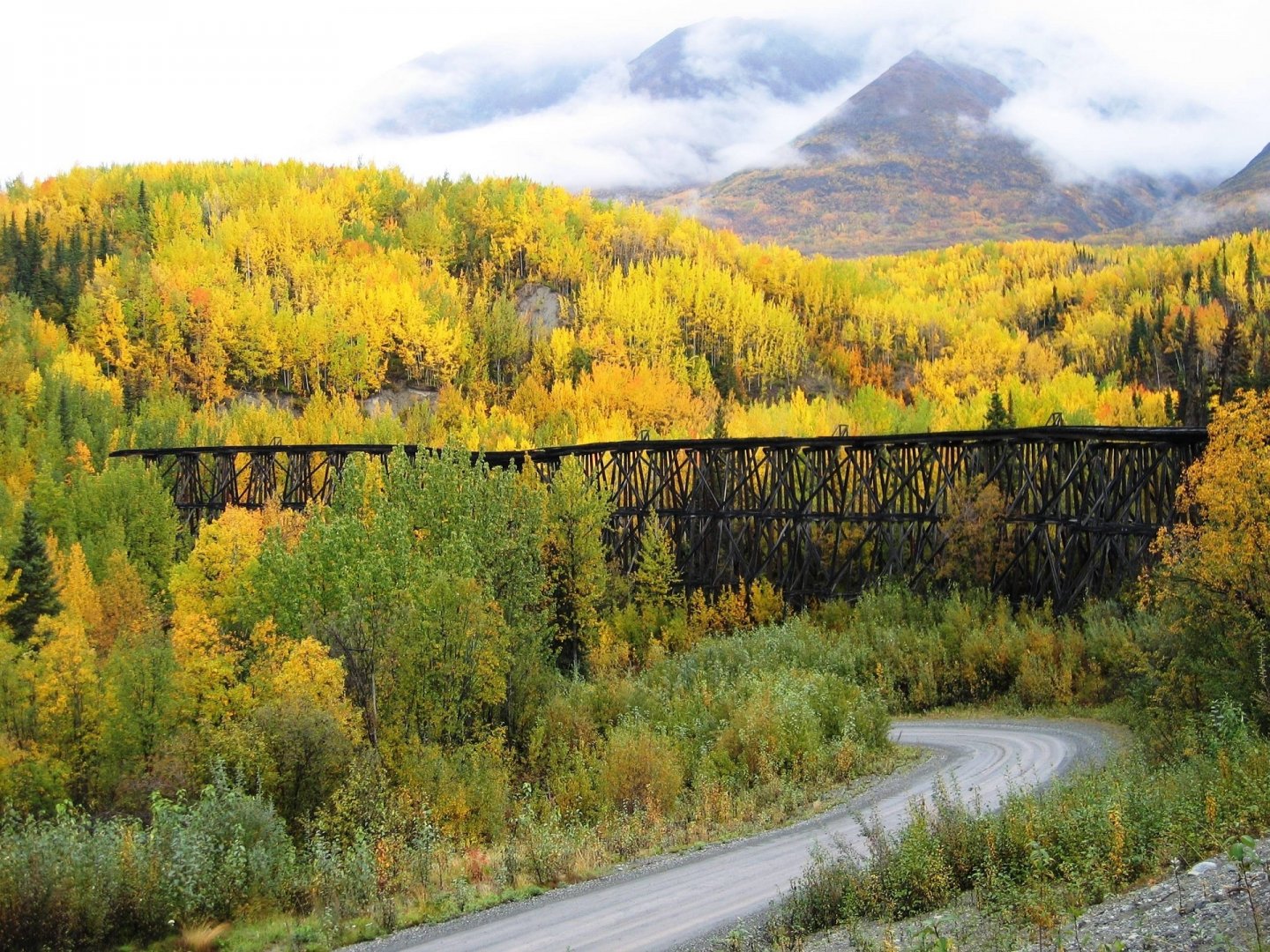 autunno in Alaska