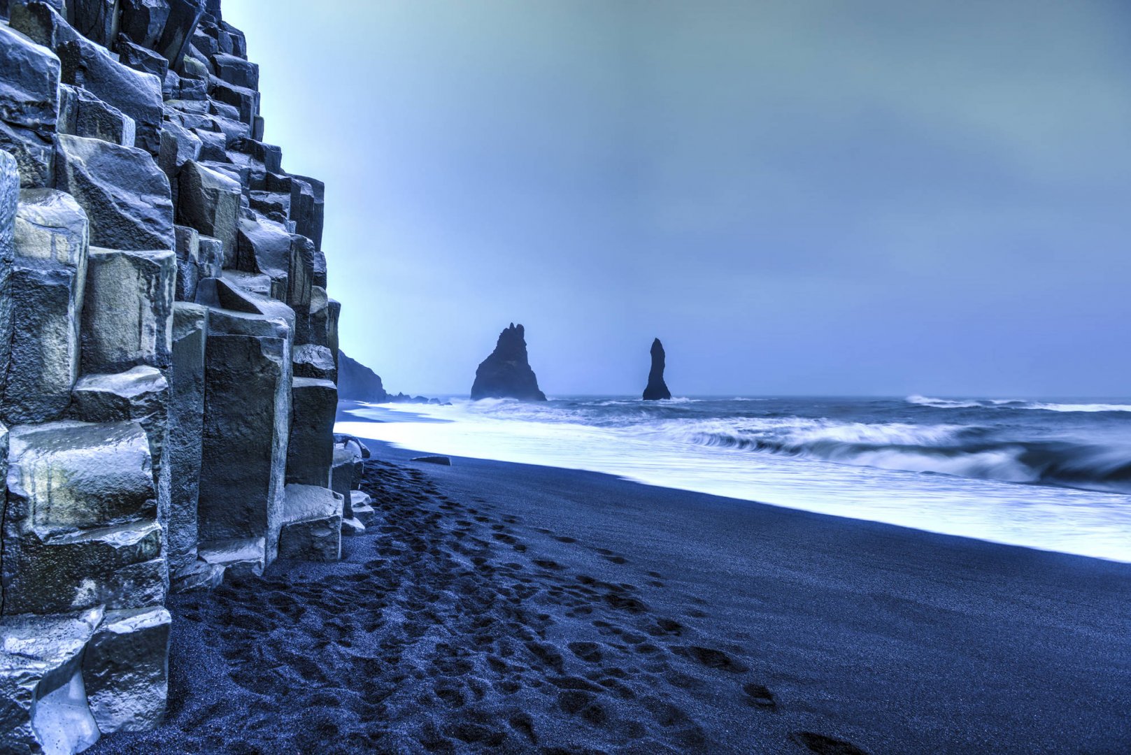 Il ghiacciaio di Solheimajokull - Islanda