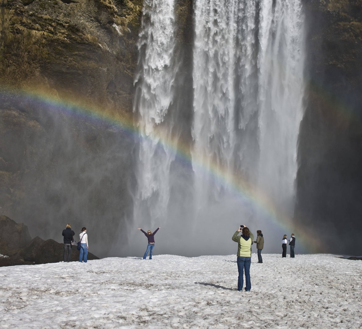 Skogafoss - la cascata più famosa dell'Islanda