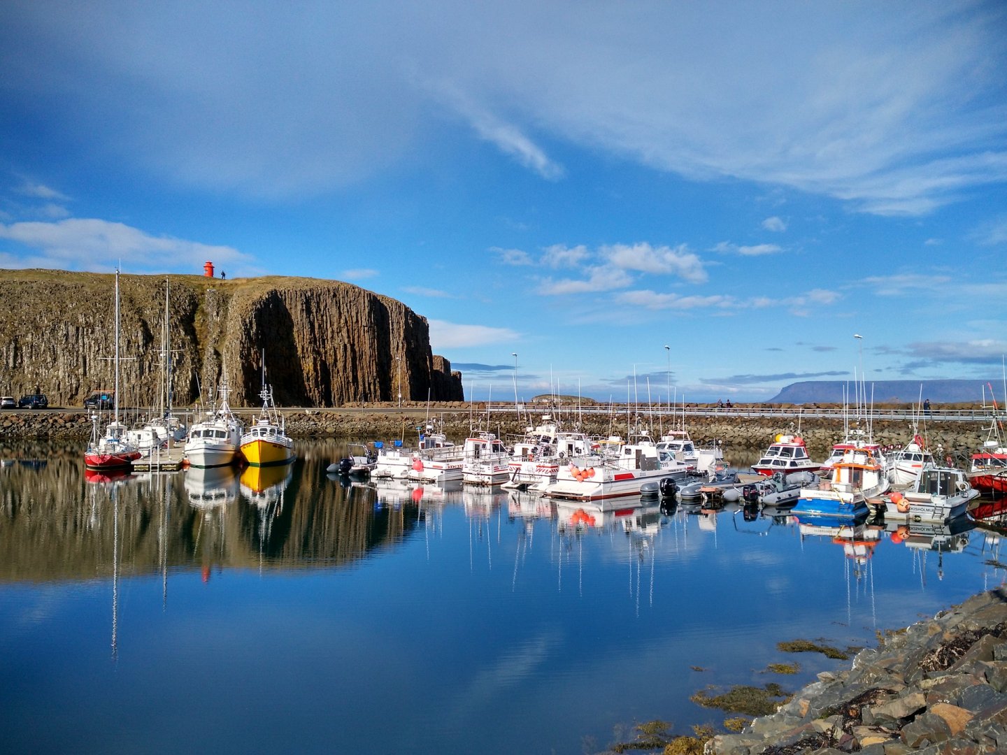 Il porto di Stykkishólmur