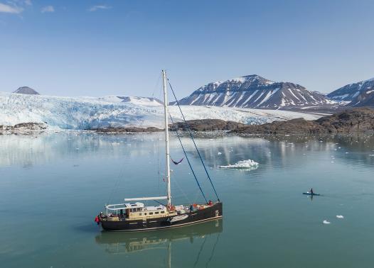 Isole Svalbard - Navigazione in barca a vela con glaciologo