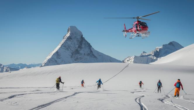 Canada - Heli skiing a Whistler