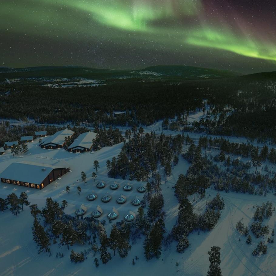 FINLANDIA - AURORA BREAK AL WILDERNESS HOTEL INARI