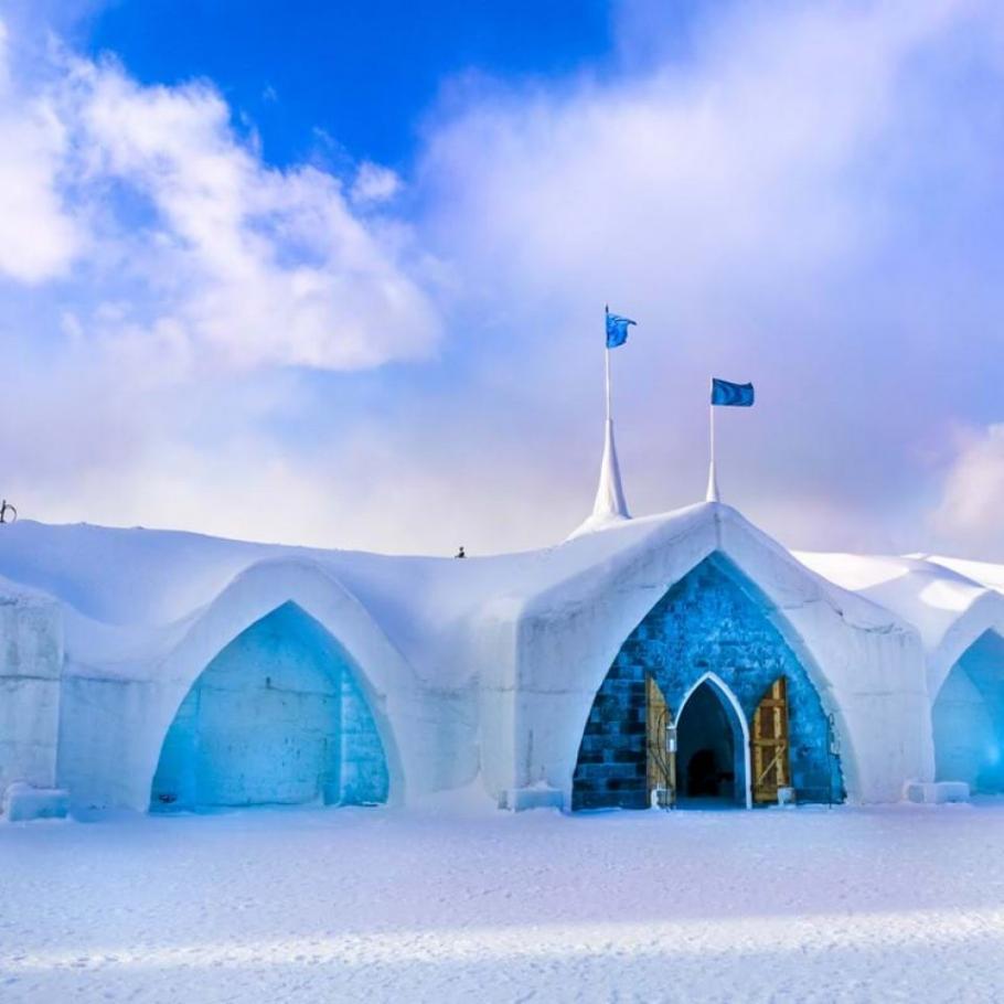 Viaggio in Canada: Lodge originali del Quebec in Inverno