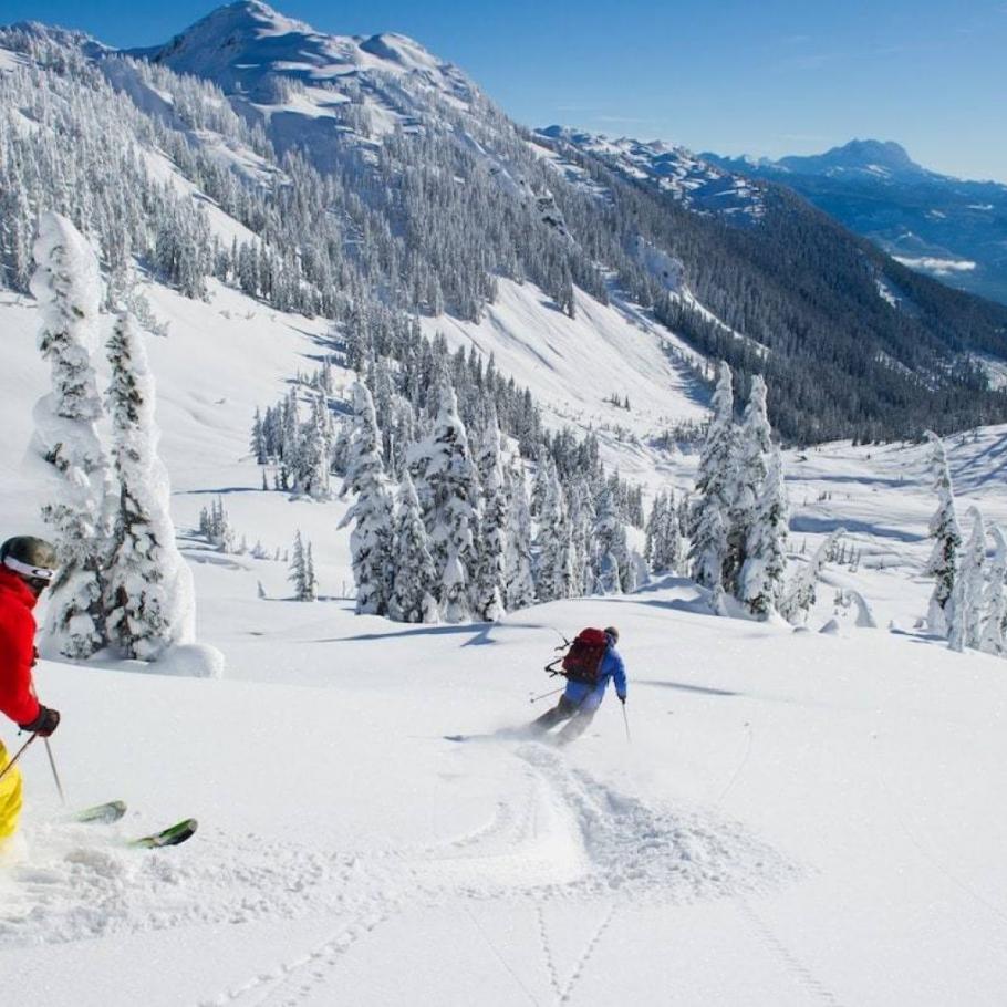 Canada - Heli skiing a Whistler