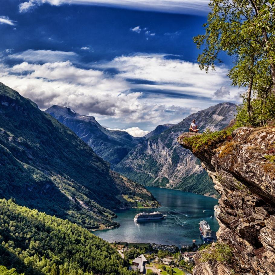 Viaggio in Norvegia - Camminata in libertà nei fiordi 