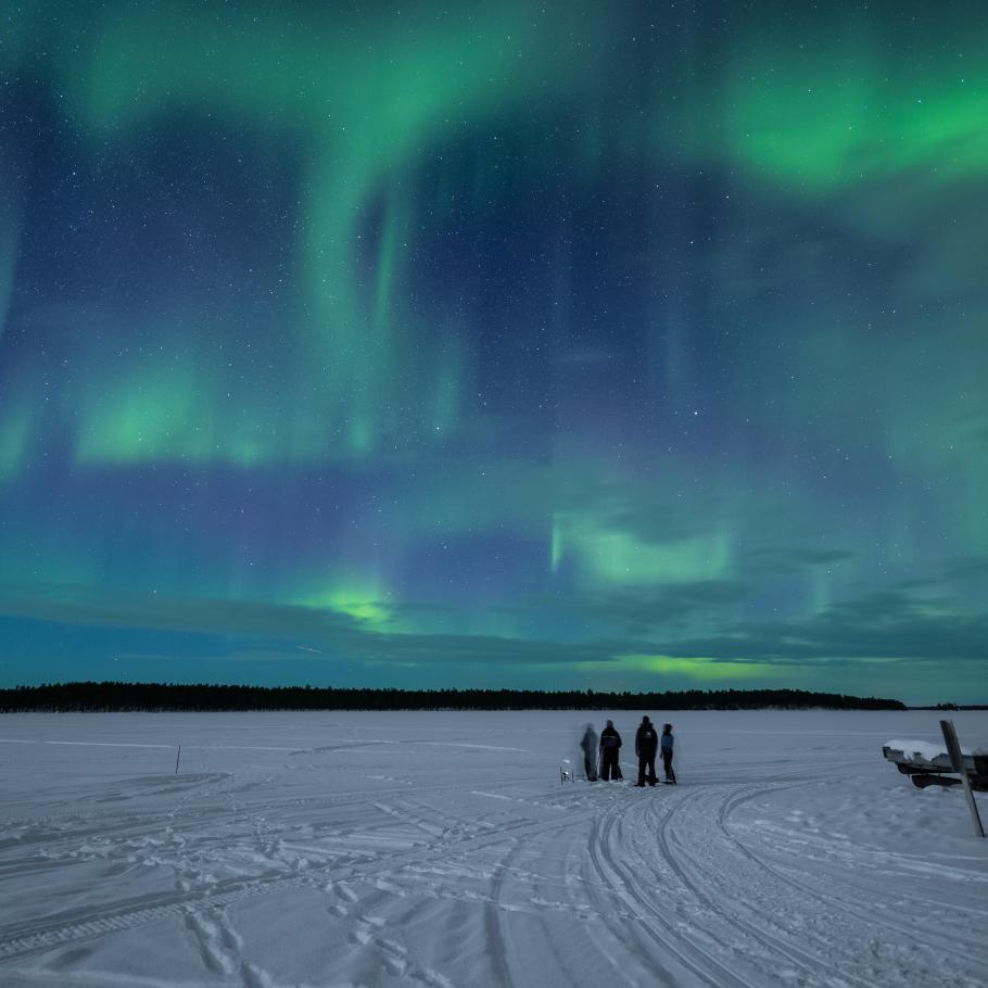 Finlandia - Romantica aurora in Lapponia