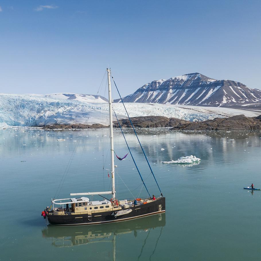 Isole Svalbard - Navigazione in barca a vela con glaciologo